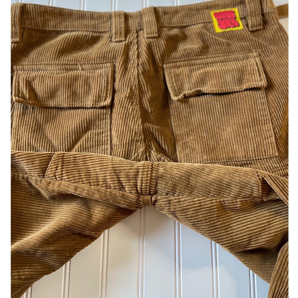 Empyre Skate Tobacco Corduroy Cargo Pants Brown Baggy Unisex 30 - Picture 9 of 9